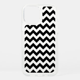 Black and White Zigzag Pattern, Chevron Pattern Speck iPhone 12 Case