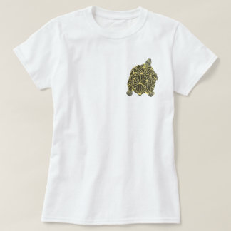 Black and Yellow Star Tortoise Tshirts