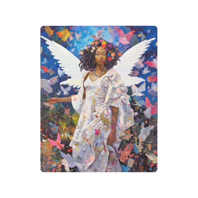 Black Angel Fantasy Art (Front)