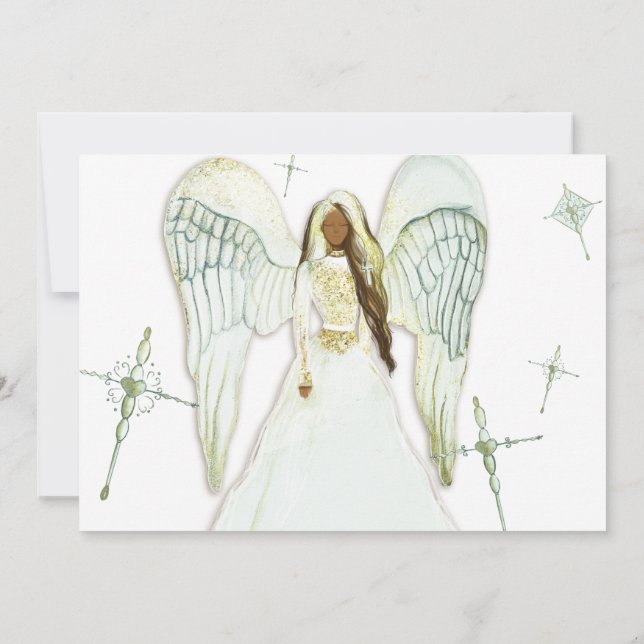 Black Angel Invitation (Back)