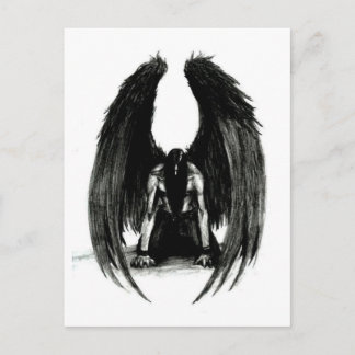 Black Angel postcard