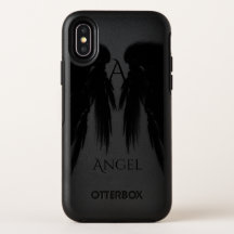 BLACK ANGEL WINGS Monogram