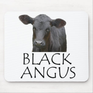 Black Angus Mouse Pad