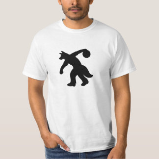 Black Anthropomorphic Canine Bowling Shirt 0001