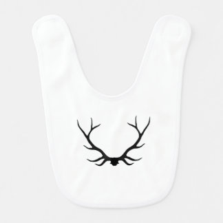 Black Antlers Bib