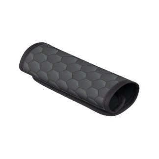 Black armor luggage handle wrap