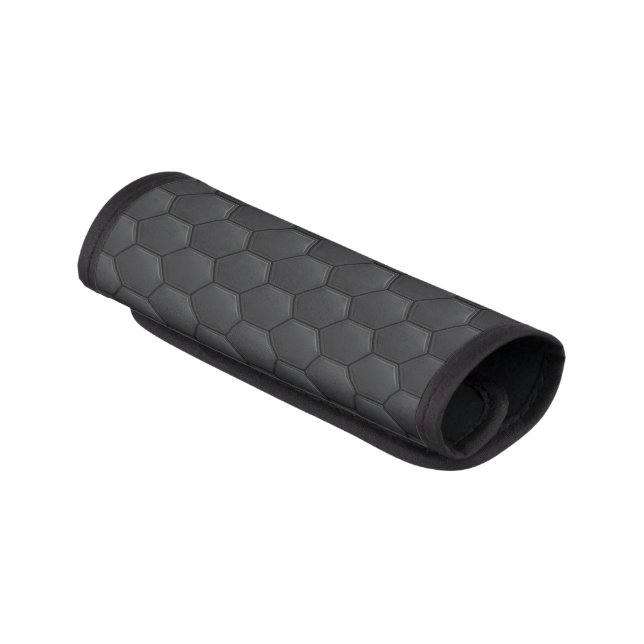 Black armor luggage handle wrap (Angled)