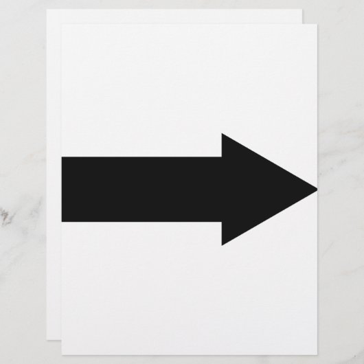 black arrow right icon (Front/Back)