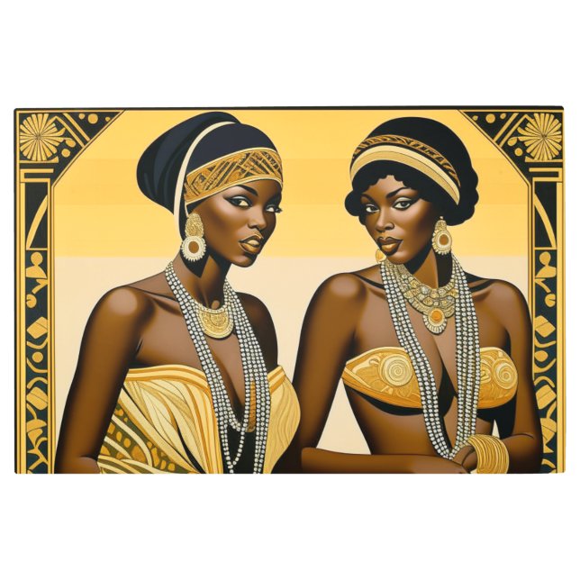 Black Art Deco Beauties Harlem Renaissance  (Front)