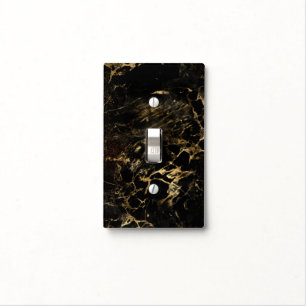 Black Art Desingn Worn Grunge Esthetics Gothic Light Switch Cover
