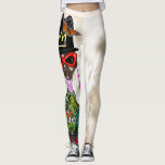 BLACK ART LEGGINGS<br><div class="desc">BY YVETTE CROCKER</div>