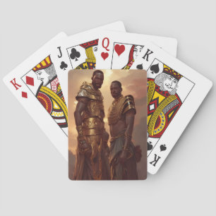Black art: Pair of kings Poker Cards