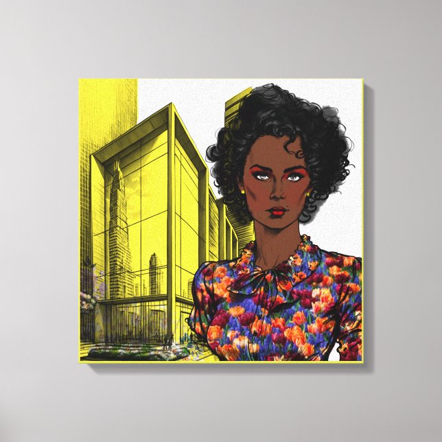 Black Art  Wall Art (Front)