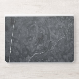 Black ashe stone agate marble Sparkle new HP Laptop Skin