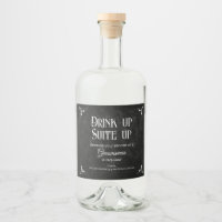 Black Asking Groomsman Whiskey Gift