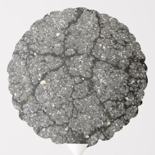Black Asphalt Street Paving Cement Balloon