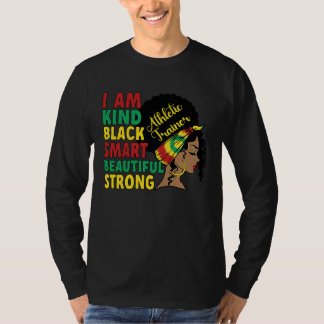 Black Athletic Trainer African American Athletic C T-Shirt