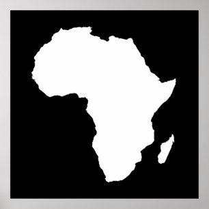 Black Audacious Africa Poster