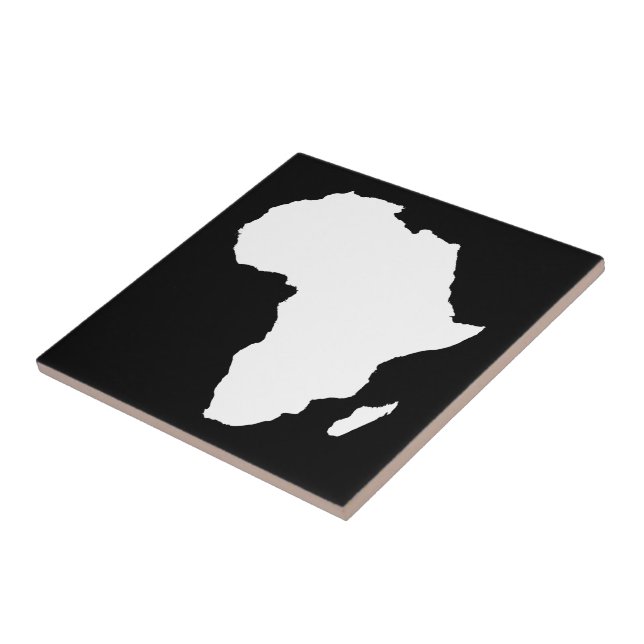 Black Audacious Africa Tile (Side)