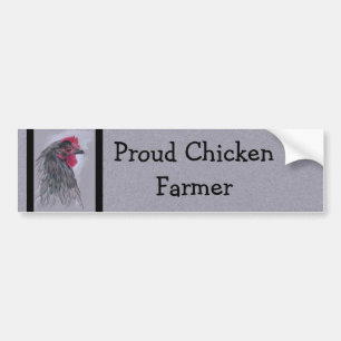 Black Australorp Hen Bumper Sticker
