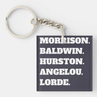 Black Authors Name Stack Hoodie | Iconic African A Keychain