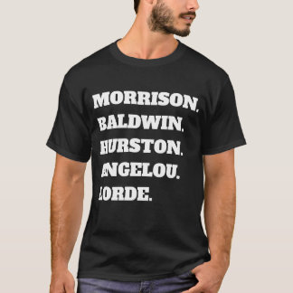 Black Authors Name Stack Hoodie | Iconic African A T-Shirt