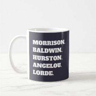 Black Authors Name Stack  | Iconic Authors Coffee Mug