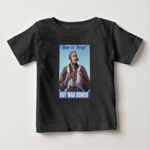 Black Aviators: U.S. WW2 Military Fighting Service Baby T-Shirt