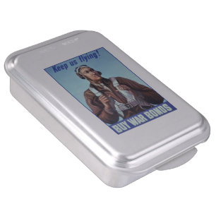 Black Aviators: U.S. WW2 Military Fighting Service Cake Pan