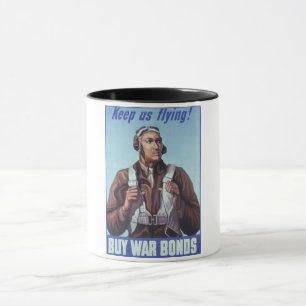 Black Aviators: U.S. WW2 Military Fighting Service Mug