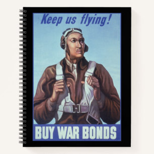 Black Aviators: U.S. WW2 Military Fighting Service Notebook