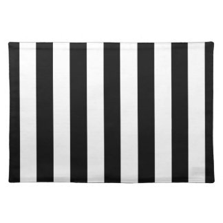 Black Awning Stripe Placemat