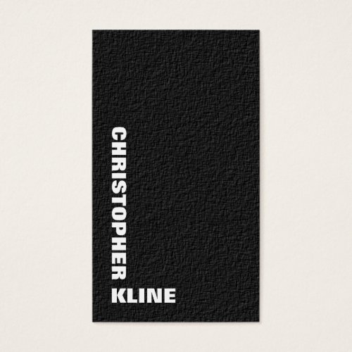 Black B101 Business Card