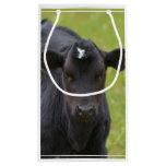 Black Baby Calf Small Gift Bag