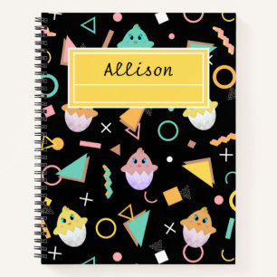 Black Baby Chick Notebook