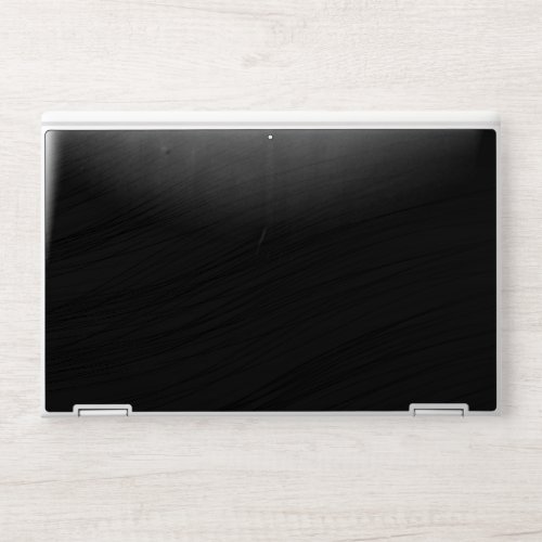 Black Background Texture HP Laptop Skin