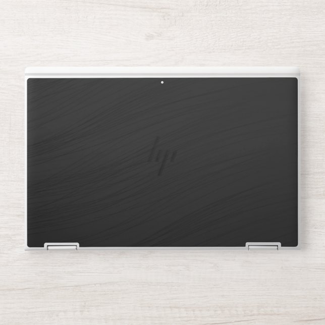 Black Background Texture Template HP Laptop Skin (Front)