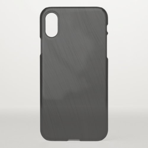 Black Background Texture Template iPhone X Case