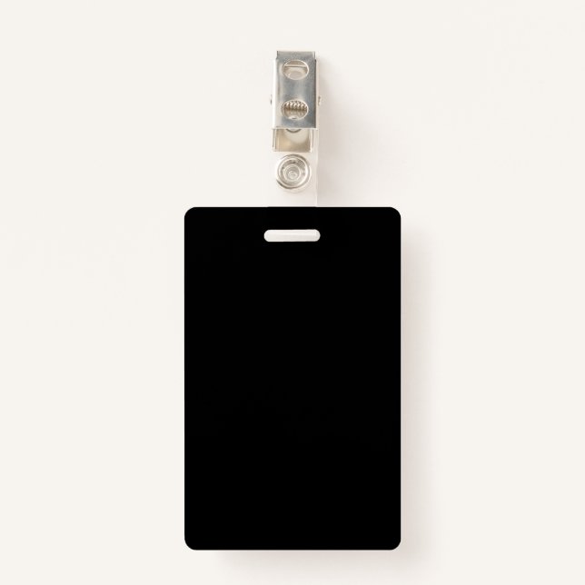 Black Badge (Front with Clip)
