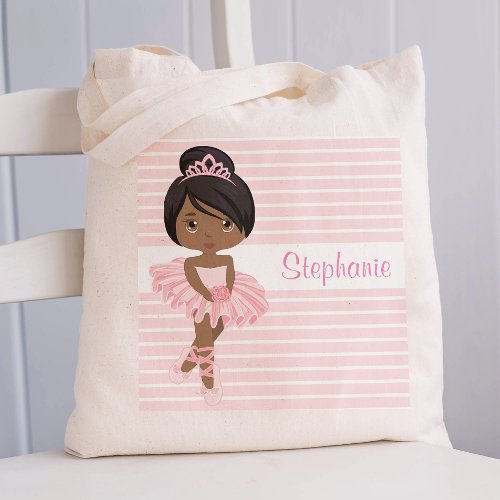 Black Ballerina Two Sided Tote Bag