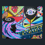 Black Balloon Print<br><div class="desc">You can order this original painting by Laci on any Zazzle product you like. If you need help ordering the exact product you desire, please contact us. Thank you!</div>