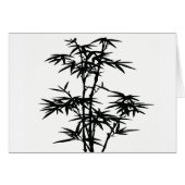 Black Bamboo Silhouette (Front Horizontal)