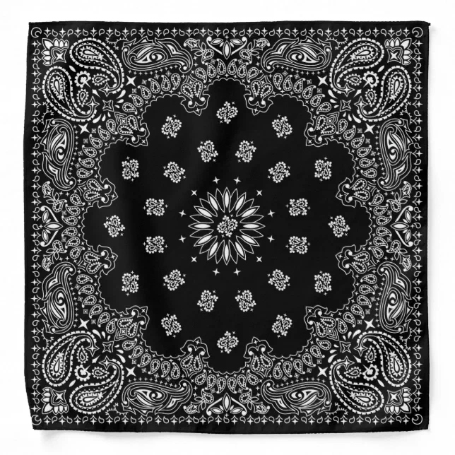 Black Bandana Zazzle