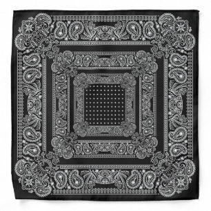 Black Bandanarama Two Bandana