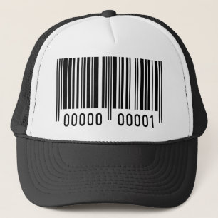 Black Barcode Cap