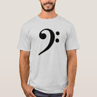 Black Bass Clef T-Shirt