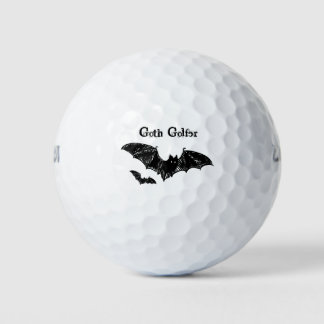 Black Bat Golf Balls