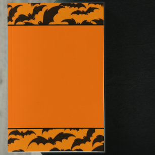 Black Bat Halloween Flyer