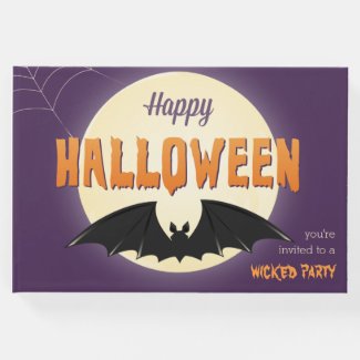 Black Bat Happy Halloween