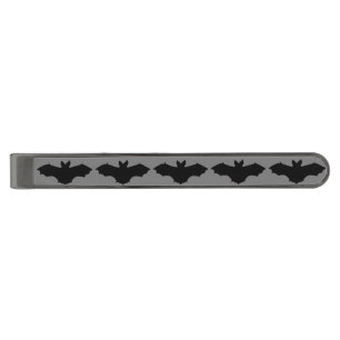 Black Bat Tie Bar